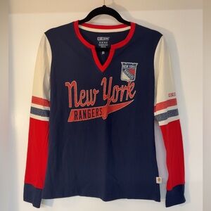NWOT New York Rangers Long Sleeve Tee